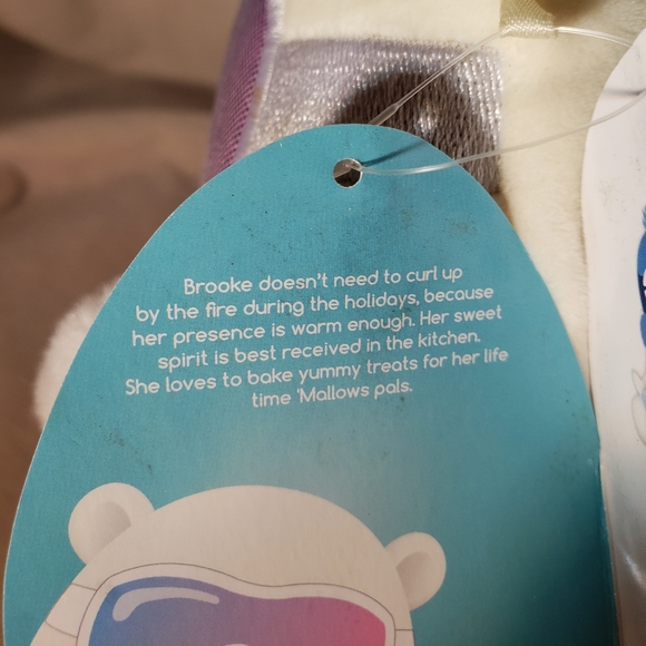 Squishmallow Brooke the Polar Bear. 8" - Picture 4 of 6